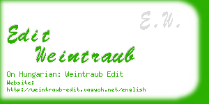 edit weintraub business card